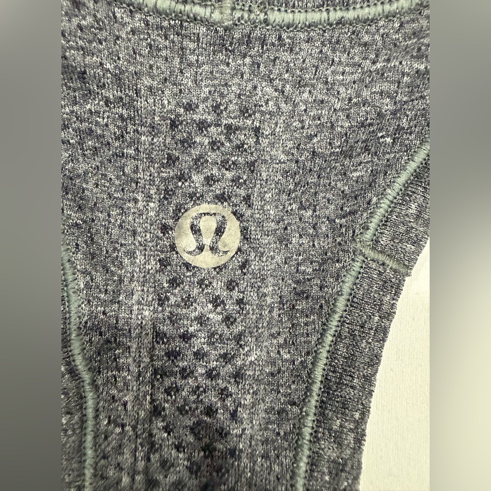 Lululemon Athletica Charcoal Racerback Tank - Picture 4 of 6